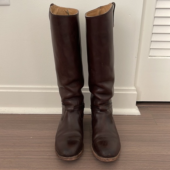 Frye Leather Riding Boots - Picture 2 of 3